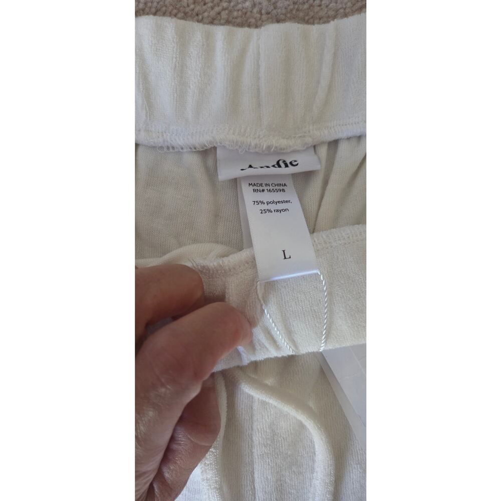 NWT Andie The Crop Pant Color COCO Size Large - Picture 5 of 10